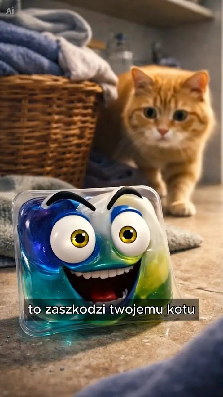 Vertical thumbnail of the Polish short 'Te rzeczy w domu mogą zaszkodzić Twojemu kotu'